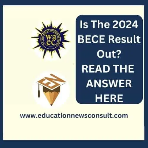 2024 BECE Result Out