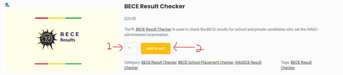 How To Buy 2024 BECE Result Checker With Momo