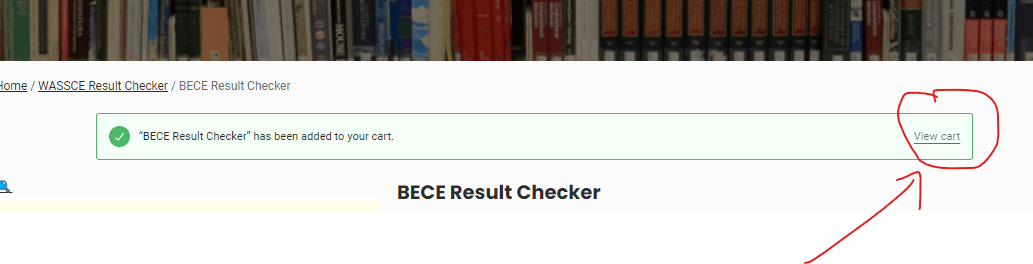 BECE Result Checker With Momo