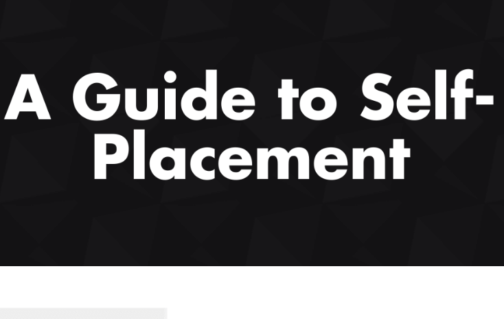 2024 School Self Placement Activated: How to do school self placement