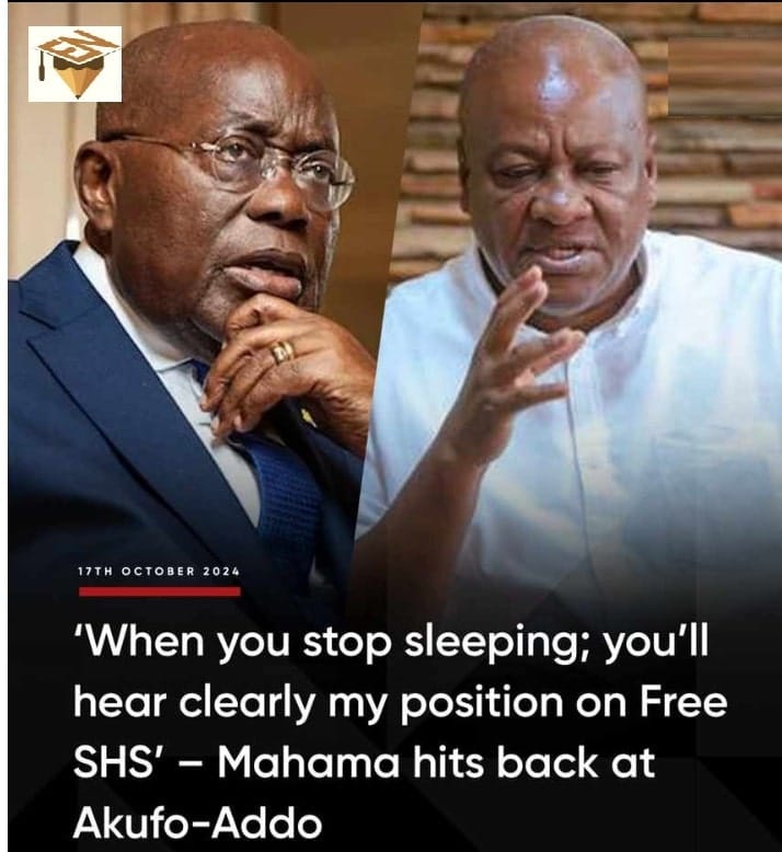 my position on Free SHS’ – Mahama