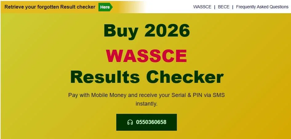 WAEC WASSCE Result Checker 2026: Step-by-Step Guide to Checking Your Results